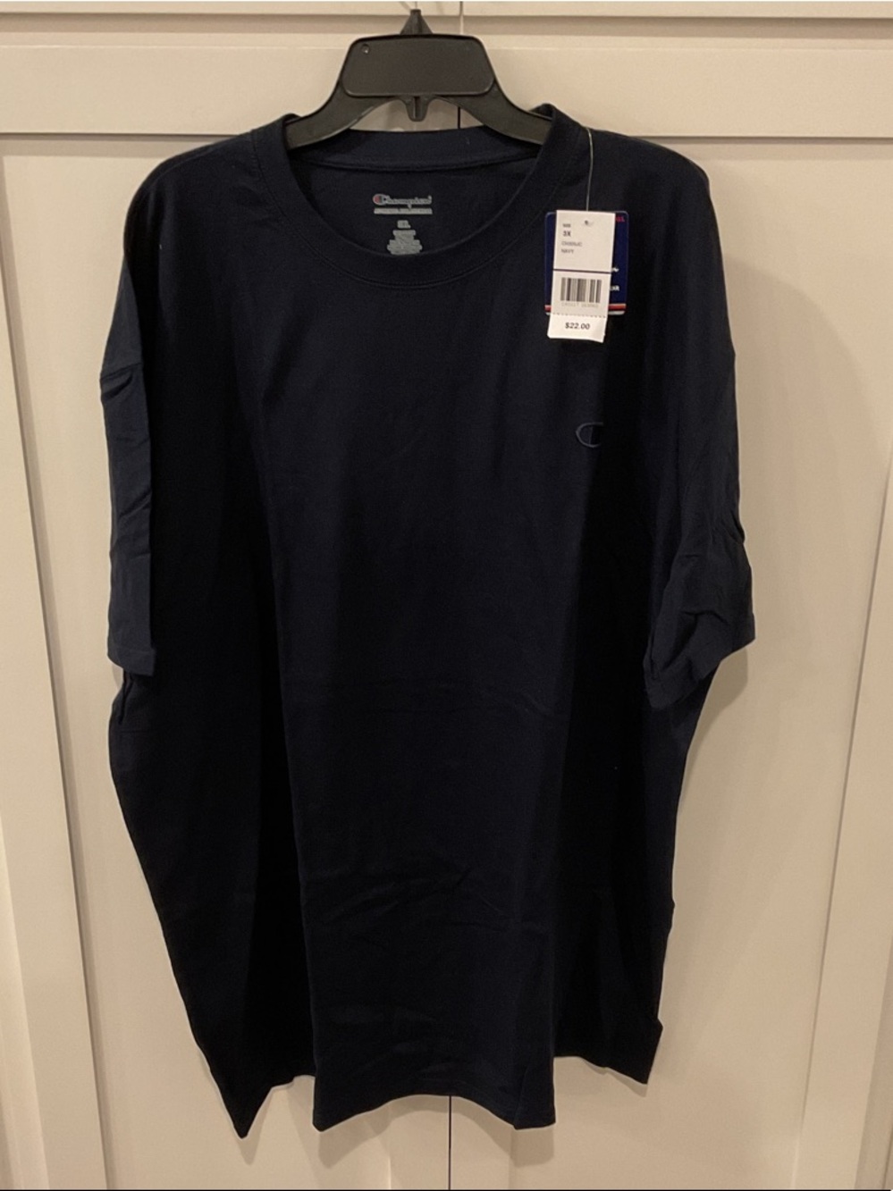 Champion Navy Short Sleeve Crewneck T-Shirt